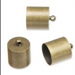 Zdjęcie - Końcówki do rzemieni antyczne 11,5mm